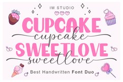 Cupcake Delicious Font Duo 13 Style Product Image 2